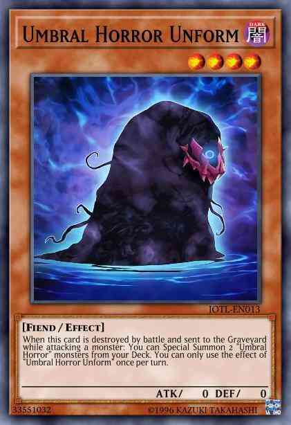 Umbral Horror Unform - JOTL-EN013 - Common - 1st Edition