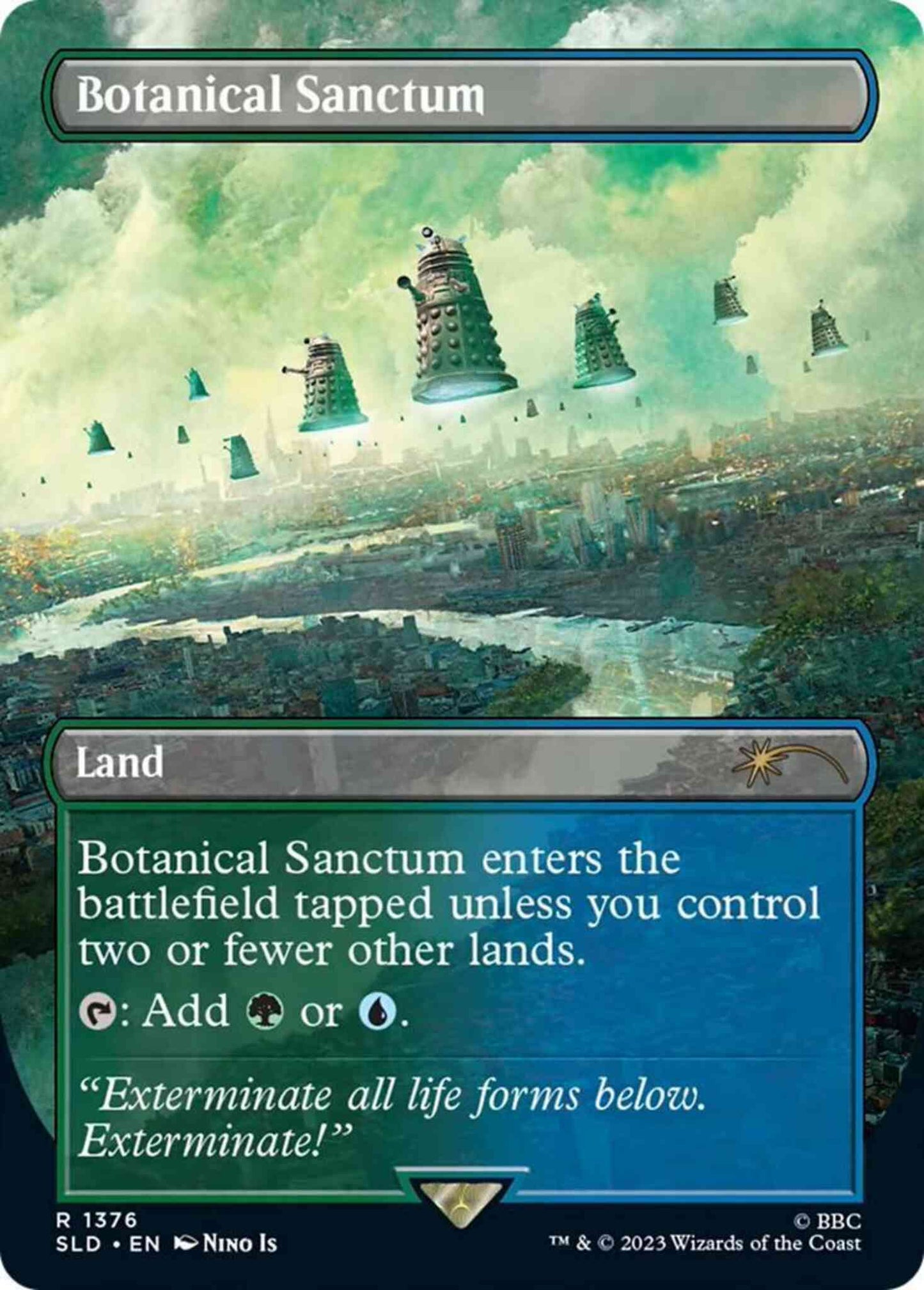 Botanical Sanctum [1376] [Borderless] [Doctor Who: Dalek Lands] [Secret Lair Drop] [Non-Foil]