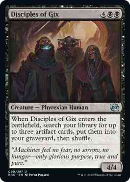 Disciples of Gix [90] [The Brothers' War] [Non-Foil]
