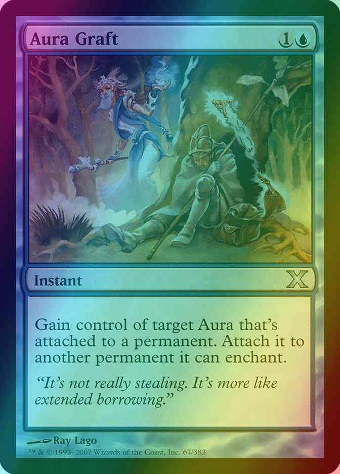 Aura Graft [67] [Tenth Edition] [Foil]