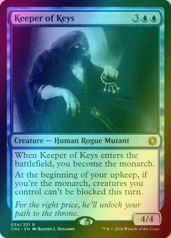 Keeper of Keys [34] [Conspiracy Take The Crown] [Foil]