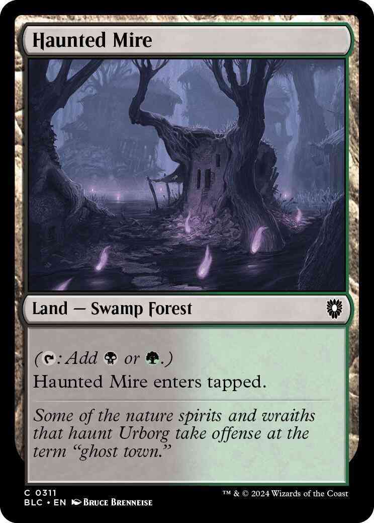 Haunted Mire [311] [Bloomburrow: Commander] [Non-Foil]
