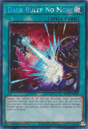 Dark Ruler No More - RA01-EN060 - Platinum Secret Rare - 1st Edition