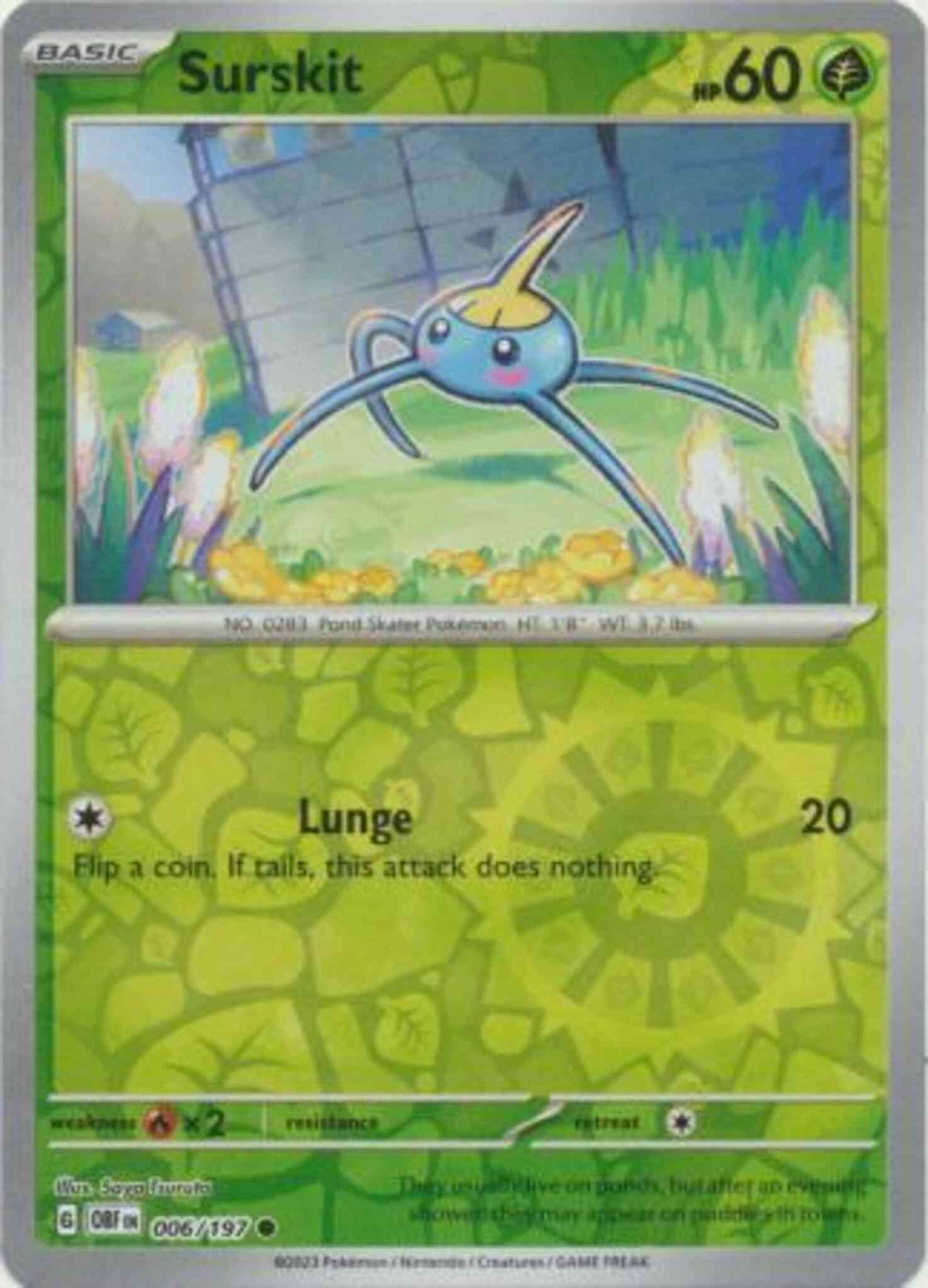 Surskit - 006/197 - Common [sv03-006] [Reverse Holo]