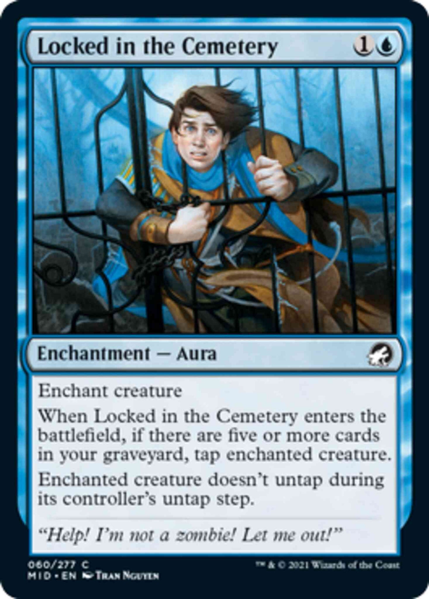 Locked in the Cemetery [60] [Innistrad: Midnight Hunt] [Non-Foil]