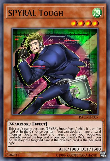 SPYRAL Tough - RATE-EN087 - Rare - Unlimited