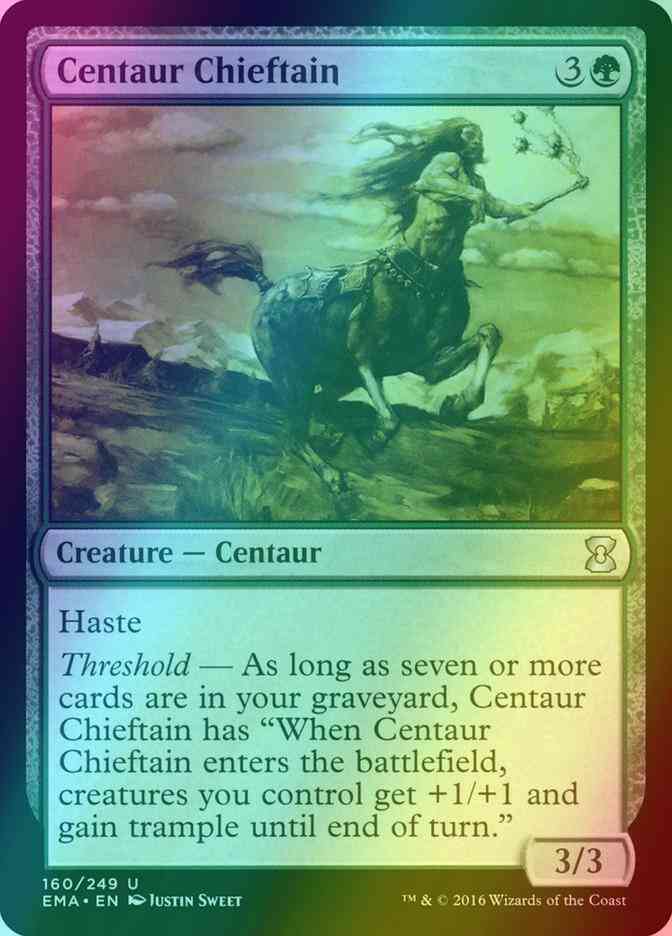 Centaur Chieftain [160] [Eternal Masters] [Foil]
