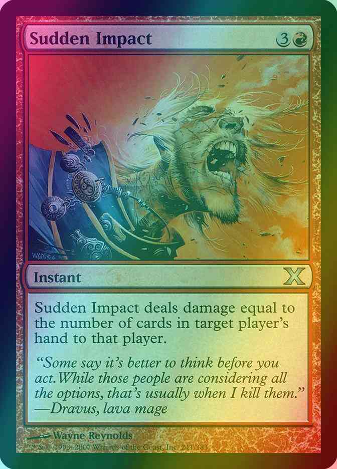 Sudden Impact [241] [Tenth Edition] [Foil]