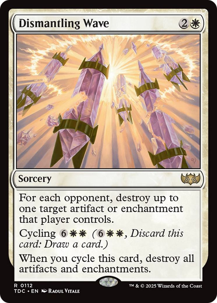 Dismantling Wave [112] [Tarkir: Dragonstorm: Commander] [Non-Foil]