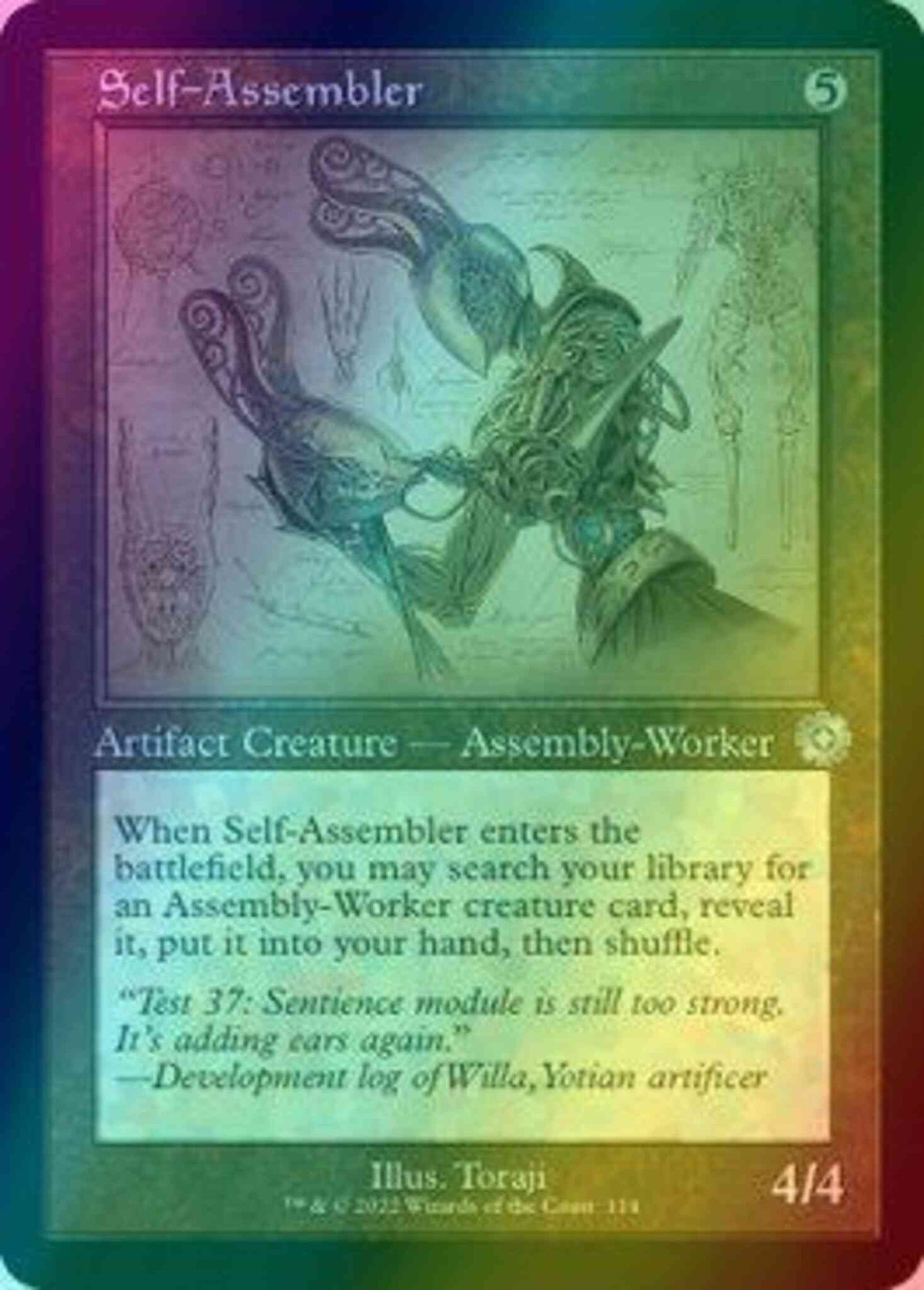 Self-Assembler [114] [Retro Frame] [Schematic] [The Brothers' War Retro Artifacts] [Foil]