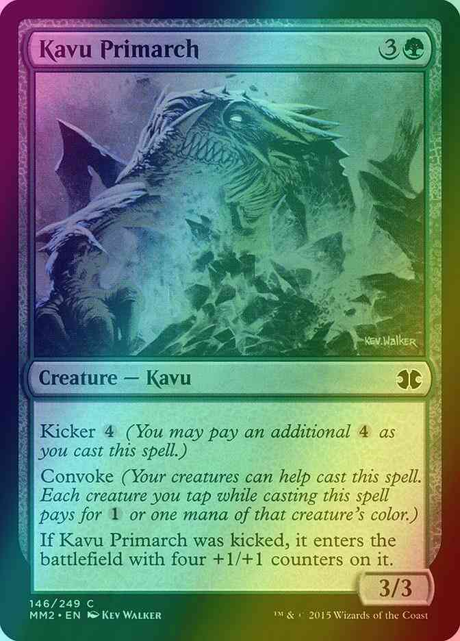 Kavu Primarch [146] [Modern Masters 2015] [Foil]