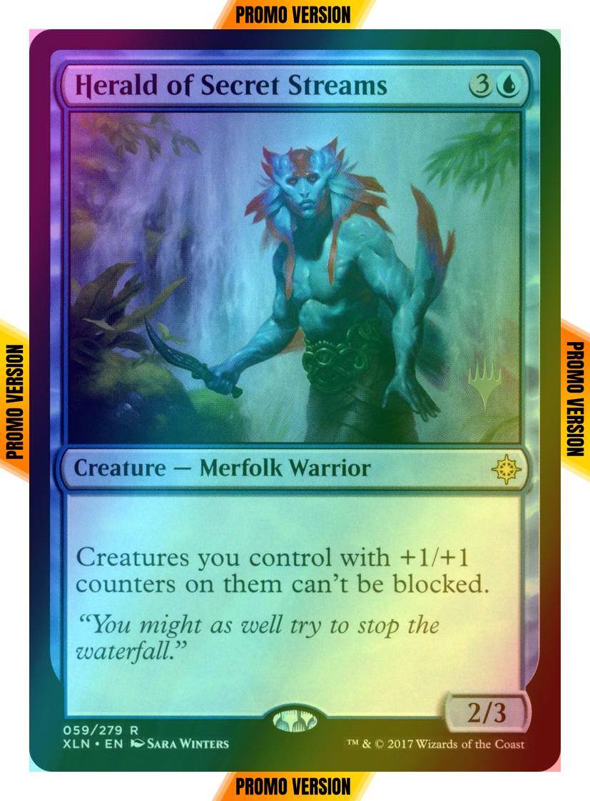 Herald of Secret Streams [59p] [Promo Pack] [Ixalan Promos] [Foil]