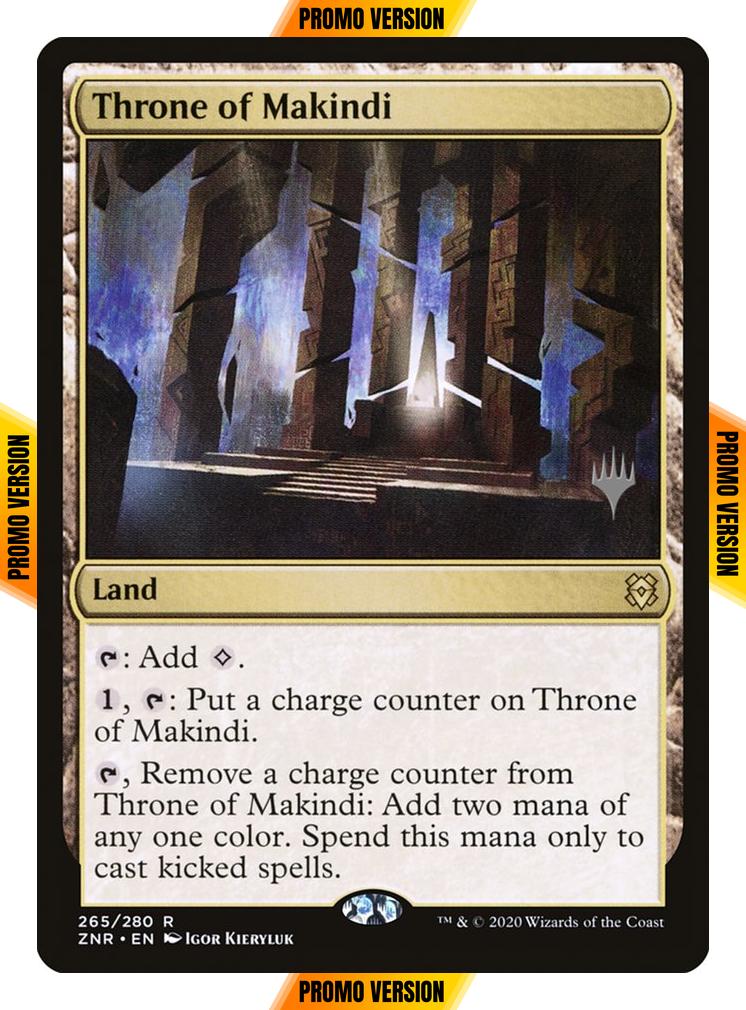 Throne of Makindi [Promo Pack] [265p] [Zendikar Rising Promos] [Foil]