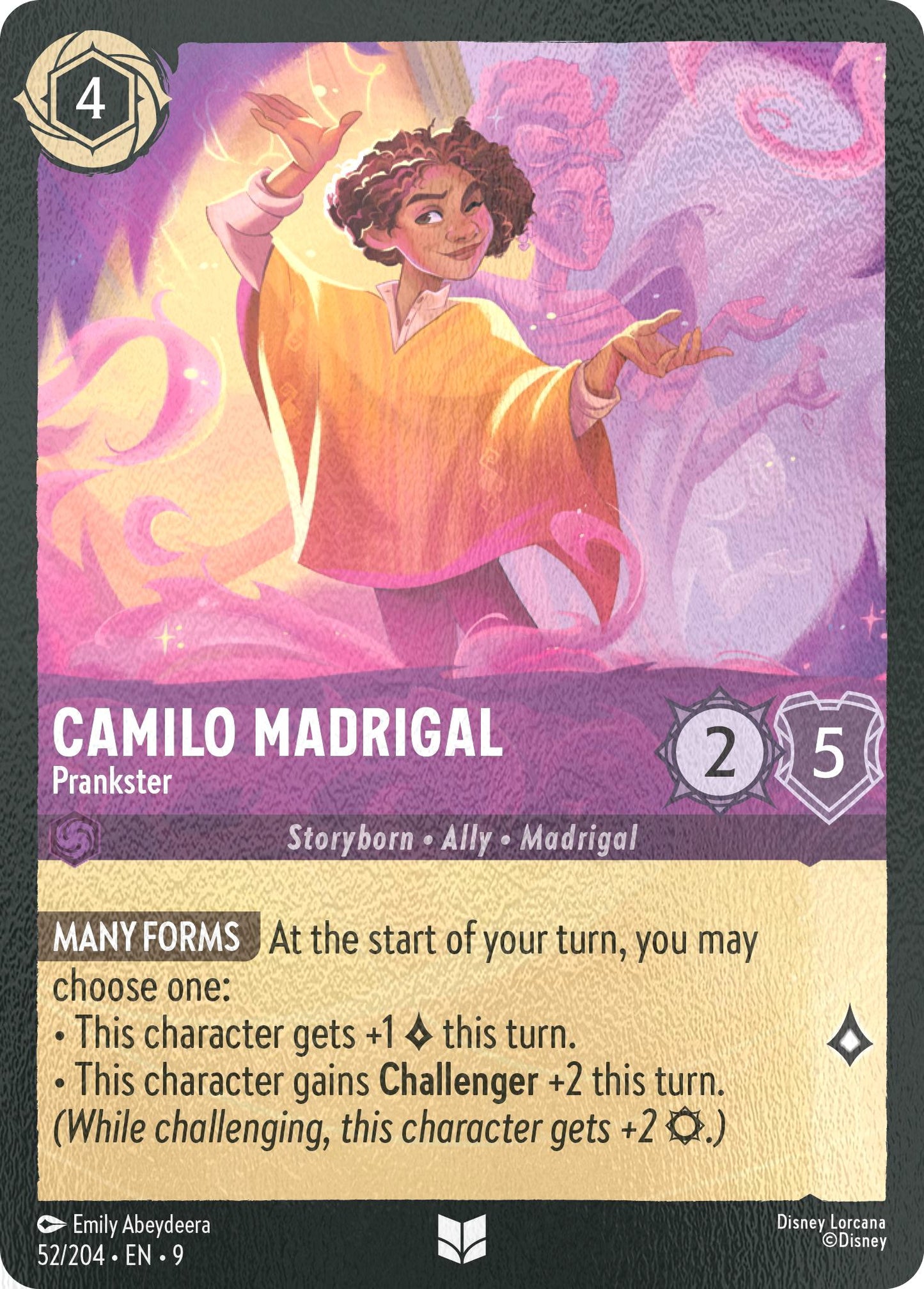 Camilo Madrigal - Prankster - 52/204 [Fabled] [Cold Foil]