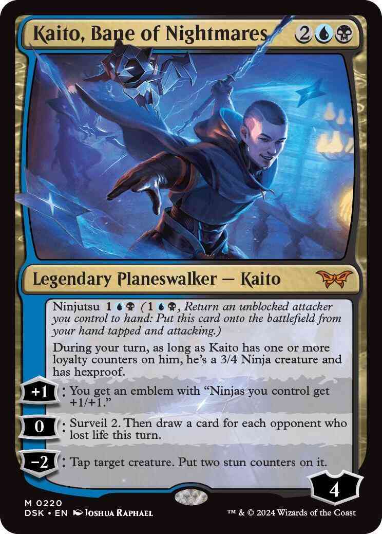 Kaito, Bane of Nightmares [220] [Duskmourn: House of Horror] [Non-Foil]