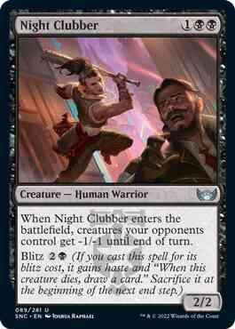 Night Clubber [89] [Streets of New Capenna] [Non-Foil]