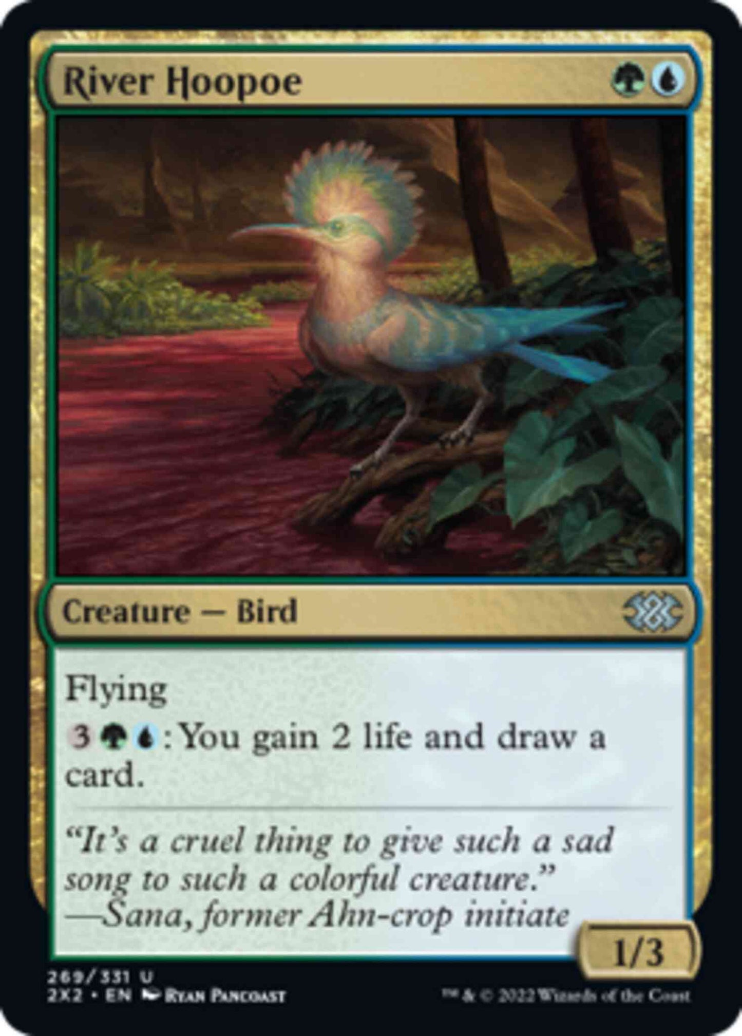River Hoopoe [269] [Double Masters 2022] [Non-Foil]