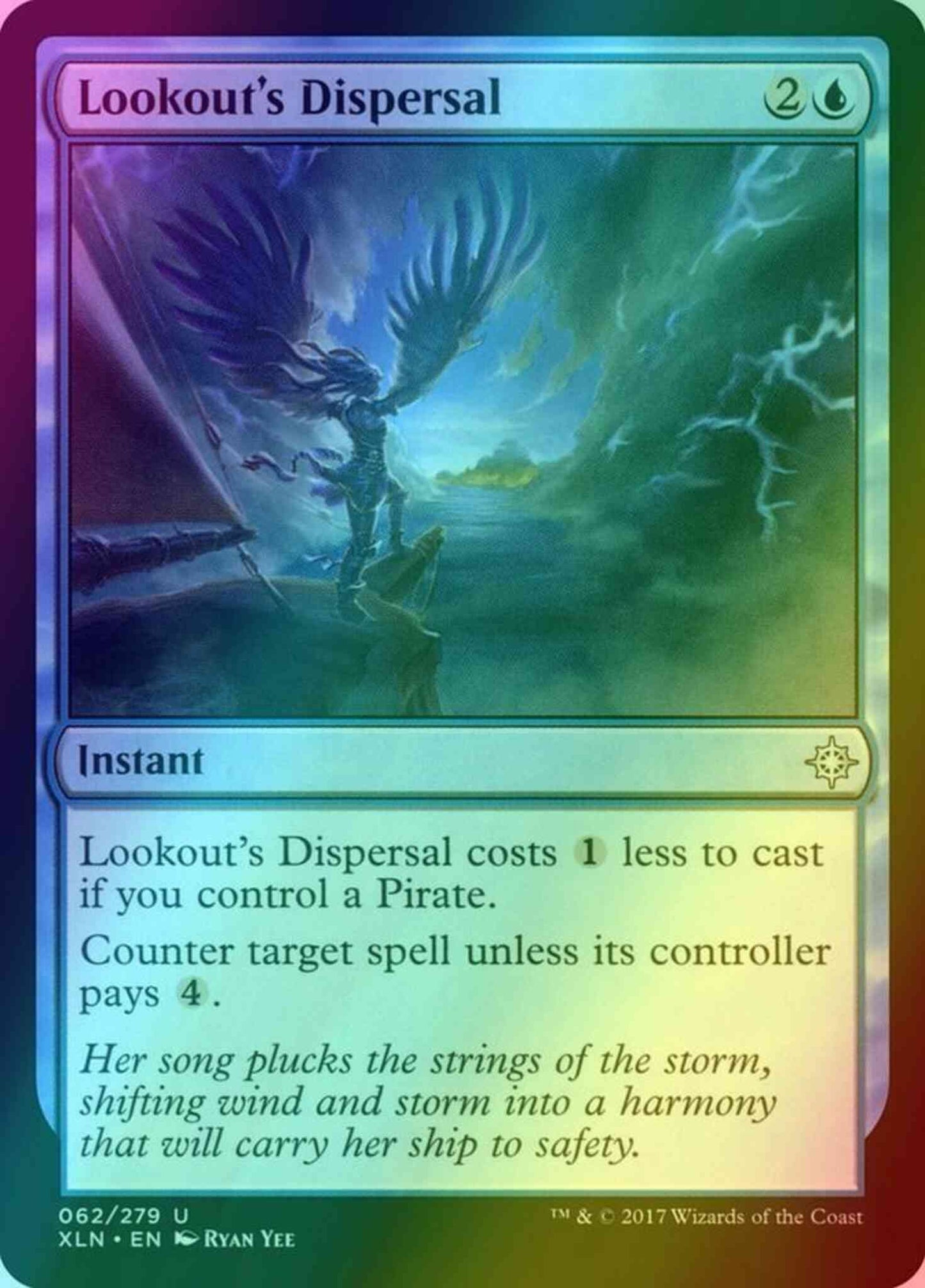 Lookout's Dispersal [62] [Ixalan] [Foil]