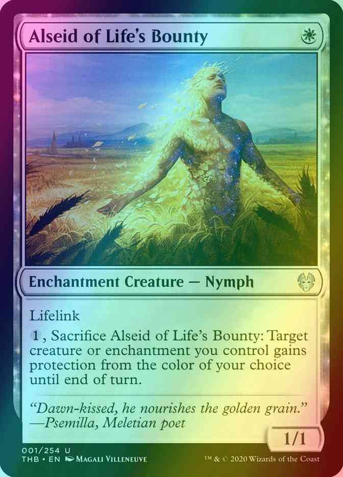 Alseid of Life's Bounty [1] [Theros Beyond Death] [Foil]