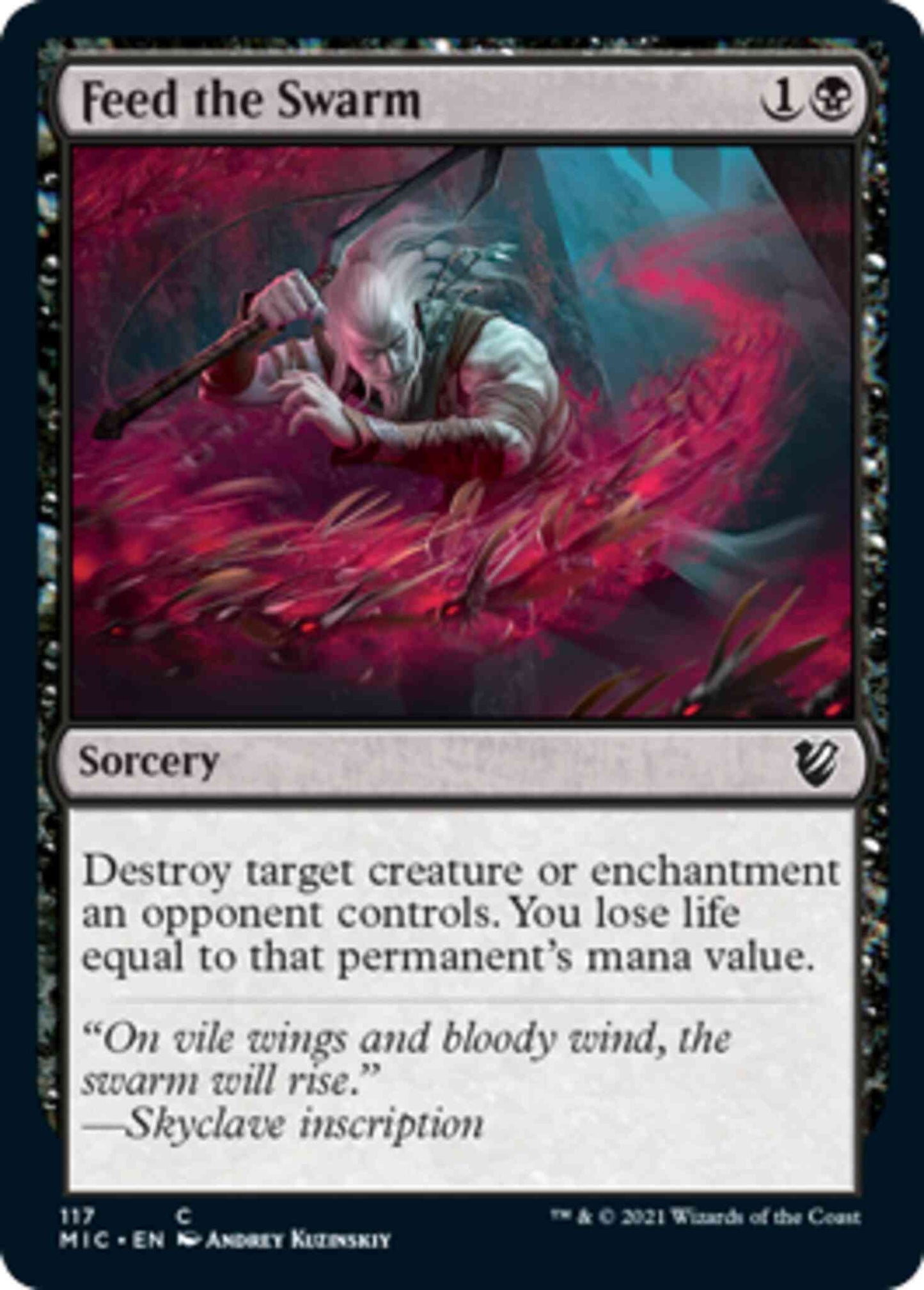 Feed the Swarm [117] [Innistrad: Midnight Hunt: Commander] [Non-Foil]