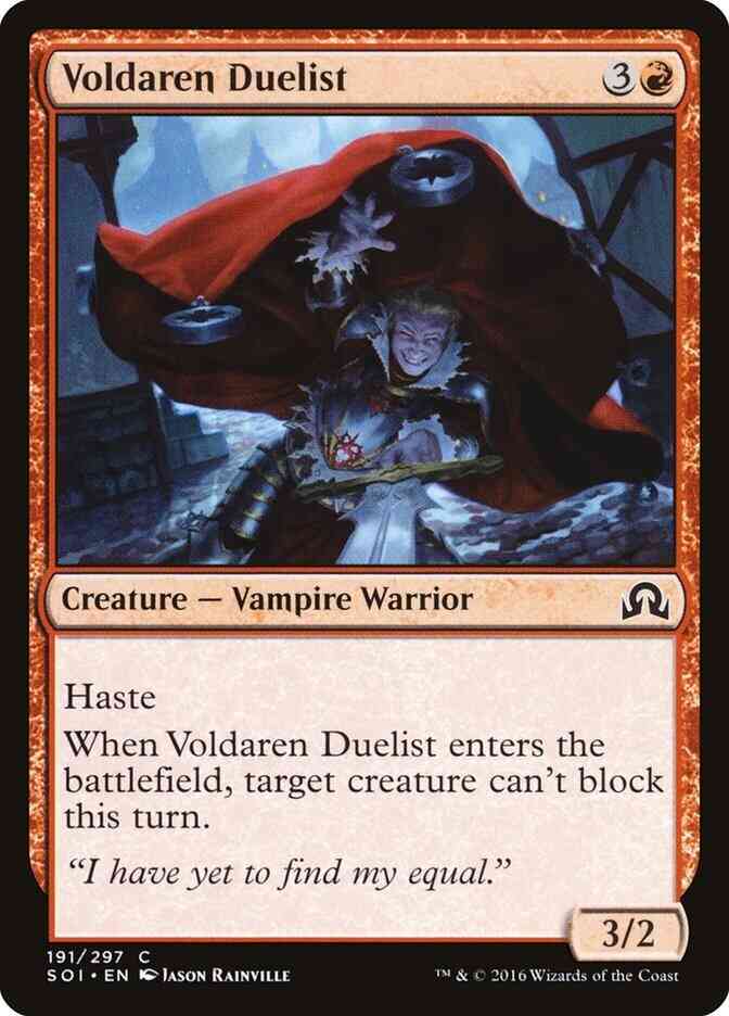 Voldaren Duelist [191] [Shadows over Innistrad] [Non-Foil]