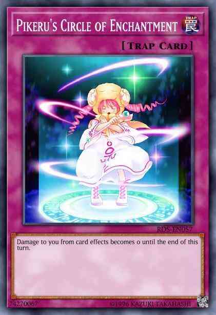 Pikeru's Circle of Enchantment - RDS-EN057 - Super Rare - 1st Edition