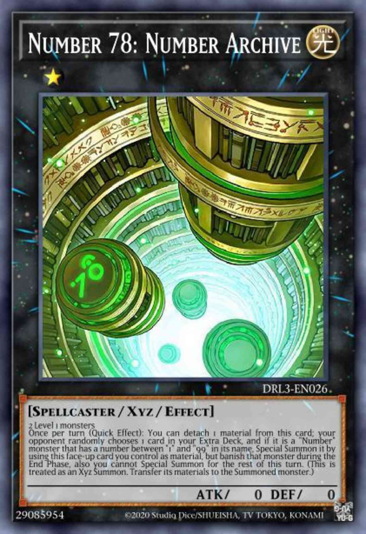 Number 78: Number Archive - DLCS-EN122 - Common - 1st Edition
