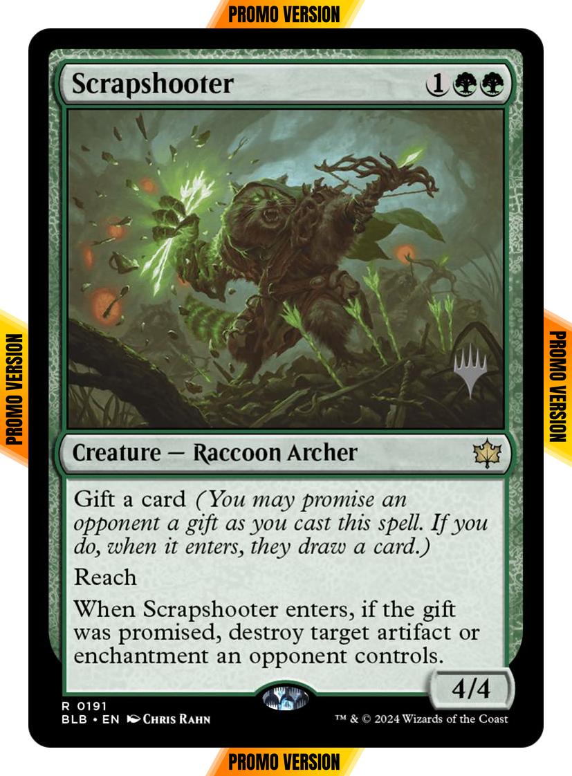 Scrapshooter [191p] [Promo Pack] [Bloomburrow: Promos] [Non-Foil]