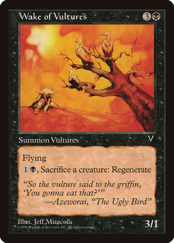 Wake of Vultures [74] [Visions] [Non-Foil]