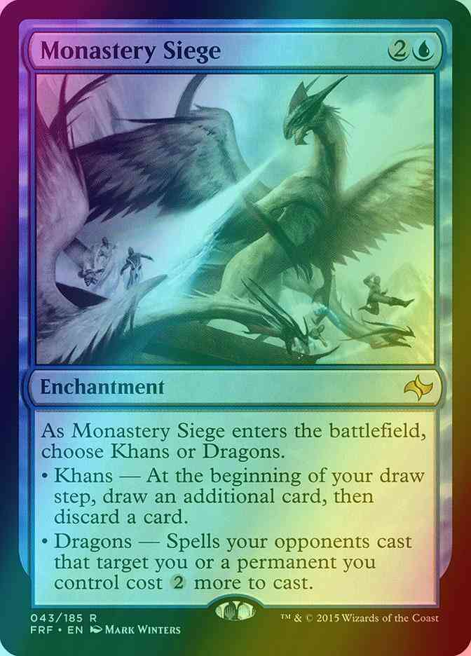 Monastery Siege [43] [Fate Reforged] [Foil]