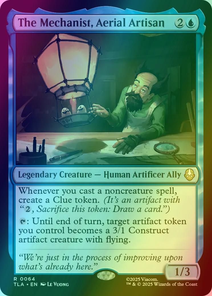 The Mechanist, Aerial Artisan [64] [Avatar: The Last Airbender] [Foil]