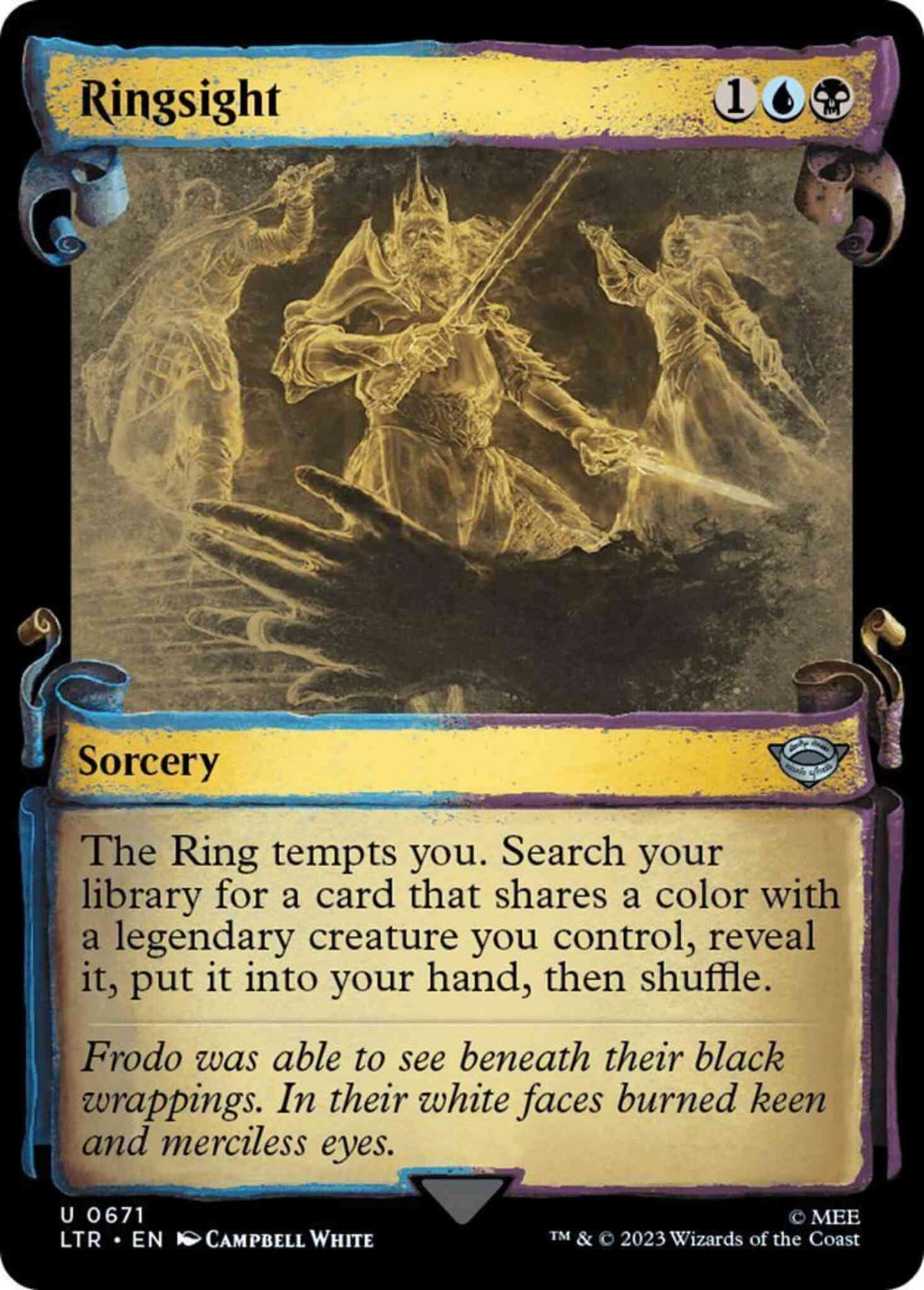 Ringsight [671] [Scrolls Showcase] [The Lord of the Rings: Tales of Middle-earth] [Non-Foil]