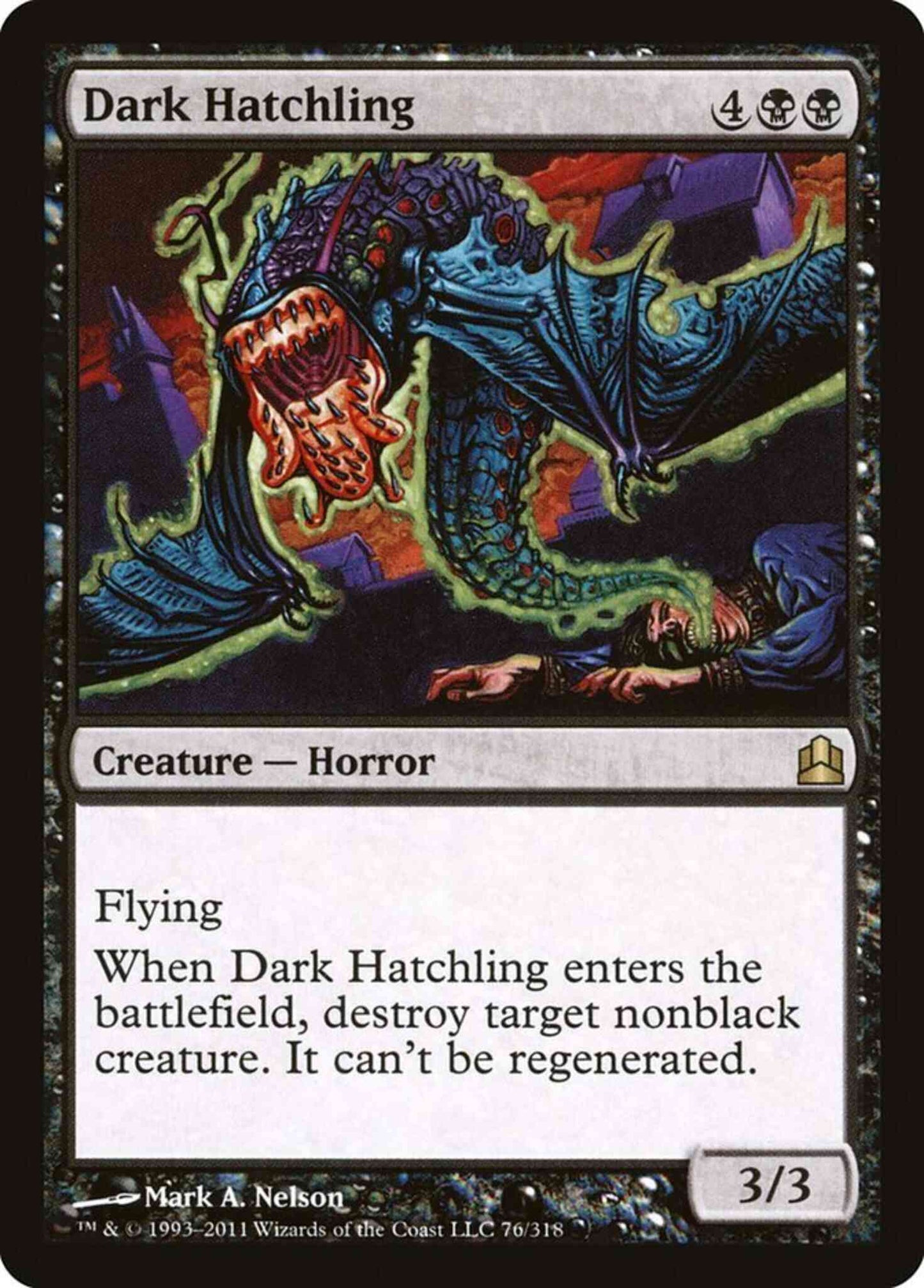 Dark Hatchling [76] [Commander 2011] [Non-Foil]