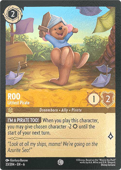 Roo - Littlest Pirate - 23/204 [Azurite Sea] [Cold Foil]