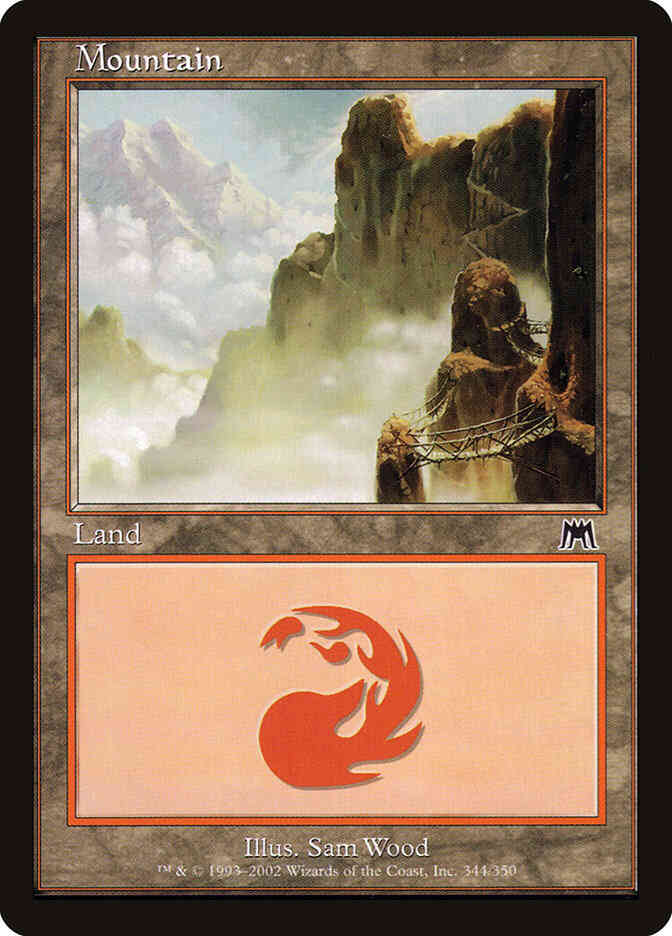 Mountain [344] [Onslaught] [Non-Foil]