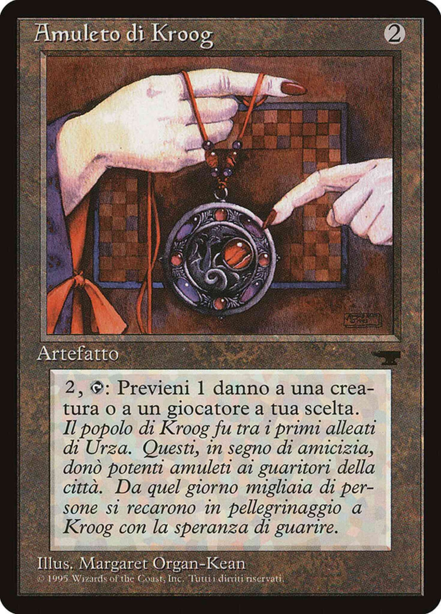Amulet of Kroog - Italian [99] [Rinascimento] [Non-Foil]