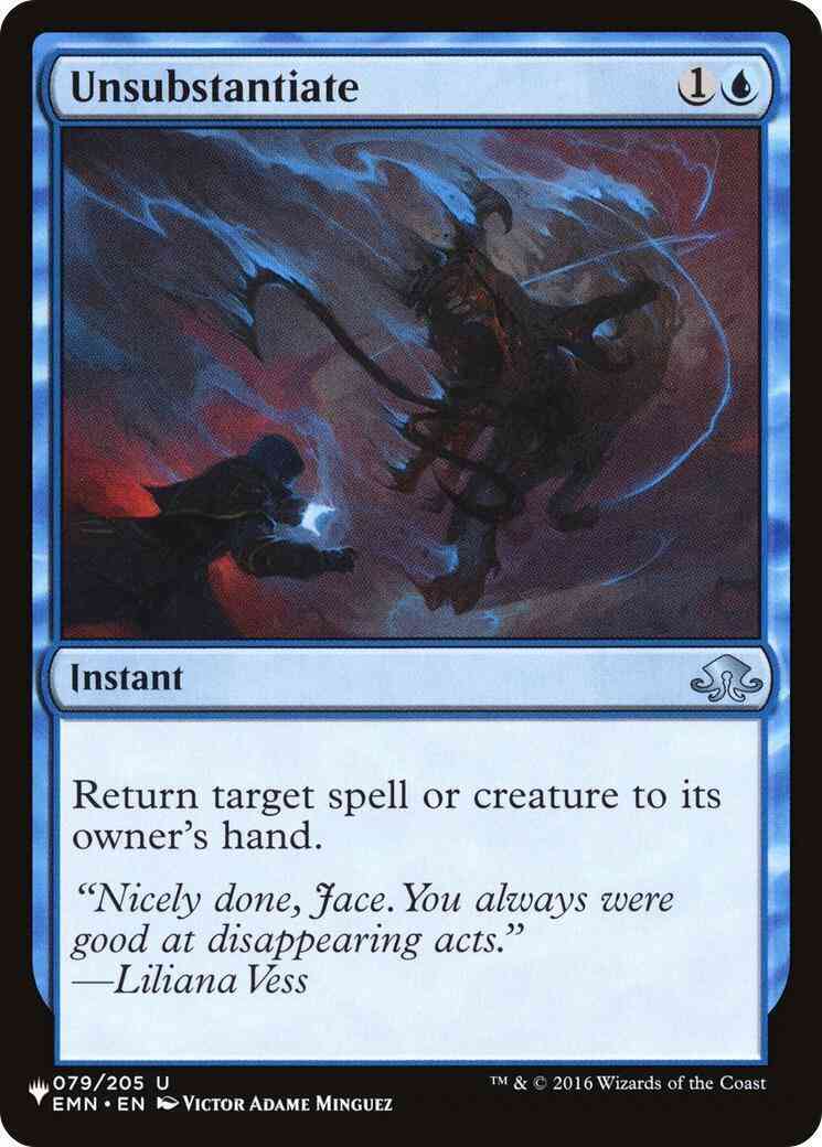Unsubstantiate [EMN-79] [The List] [Non-Foil]