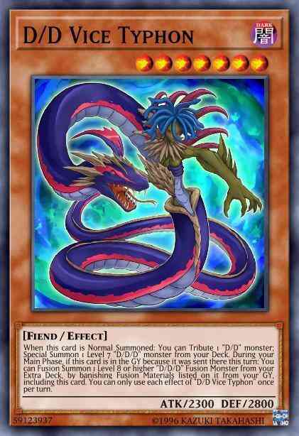 D/D Vice Typhon - COTD-EN017 - Common - 1st Edition