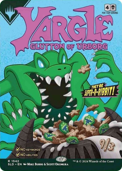 Yargle, Glutton of Urborg // Yargle, Glutton of Urborg [1542] [Borderless] [Just Add Milk: Second Helpings] [Secret Lair Drop] [Non-Foil]