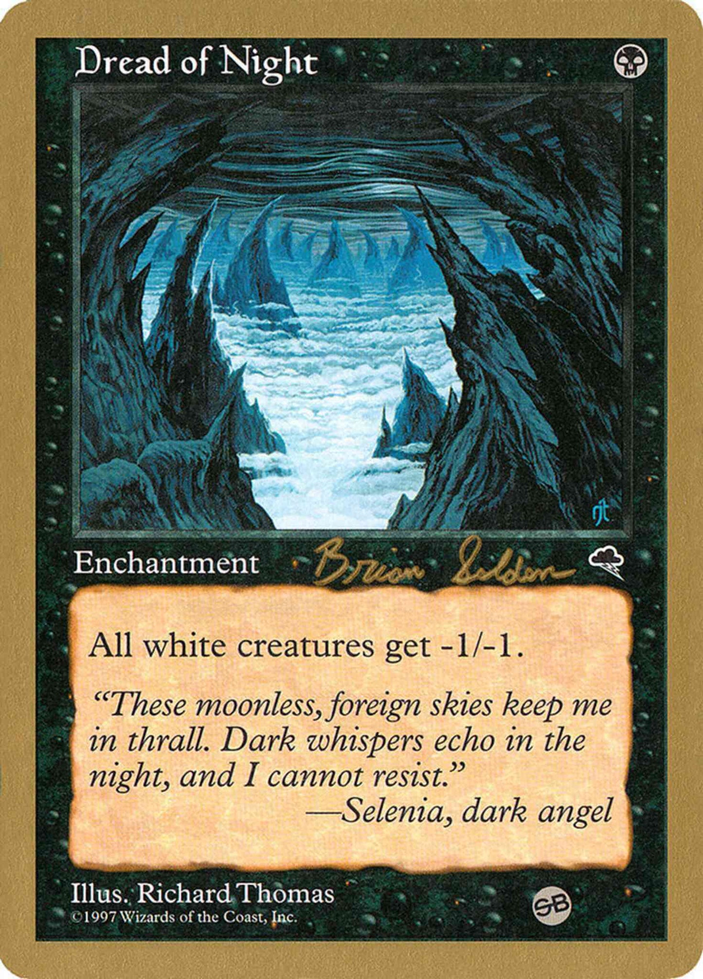 Dread of Night [bs130sb] [World Championship Decks 1998] [Non-Foil]
