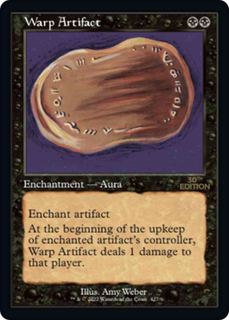 Warp Artifact [427] [Retro Frame] [30th Anniversary Edition] [Non-Foil]