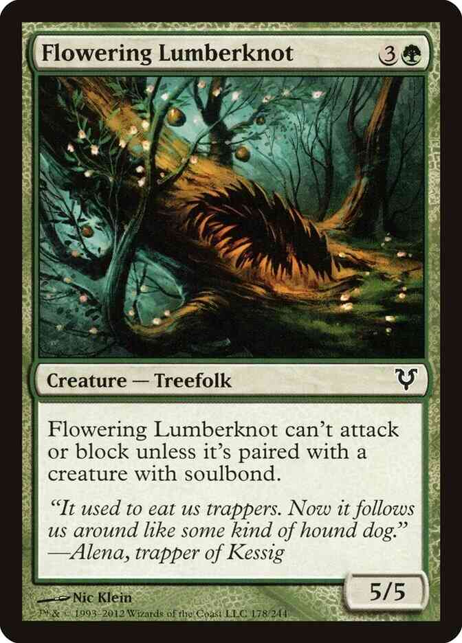 Flowering Lumberknot [178] [Avacyn Restored] [Non-Foil]