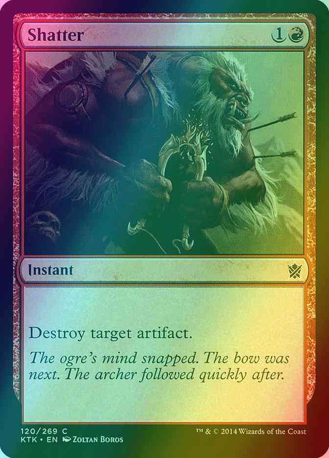 Shatter [120] [Khans Of Tarkir] [Foil]