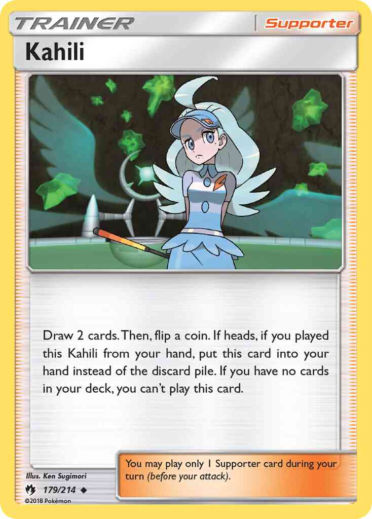 Kahili - 179/214 - Uncommon [sm8-179] [Reverse Holo]