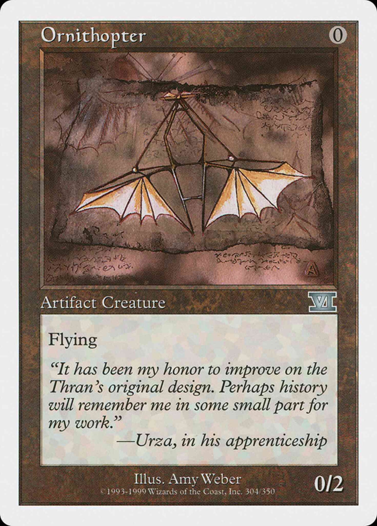 Ornithopter [304] [Classic Sixth Edition] [Non-Foil]