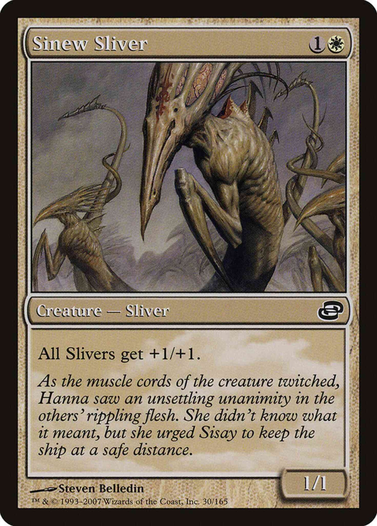 Sinew Sliver [30] [Planar Chaos] [Non-Foil]