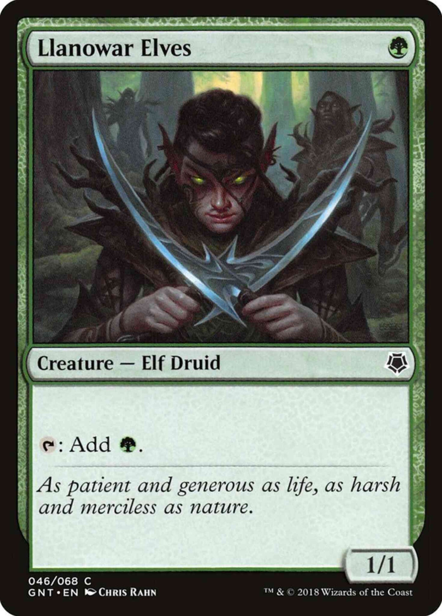 Llanowar Elves [46] [Game Night] [Non-Foil]