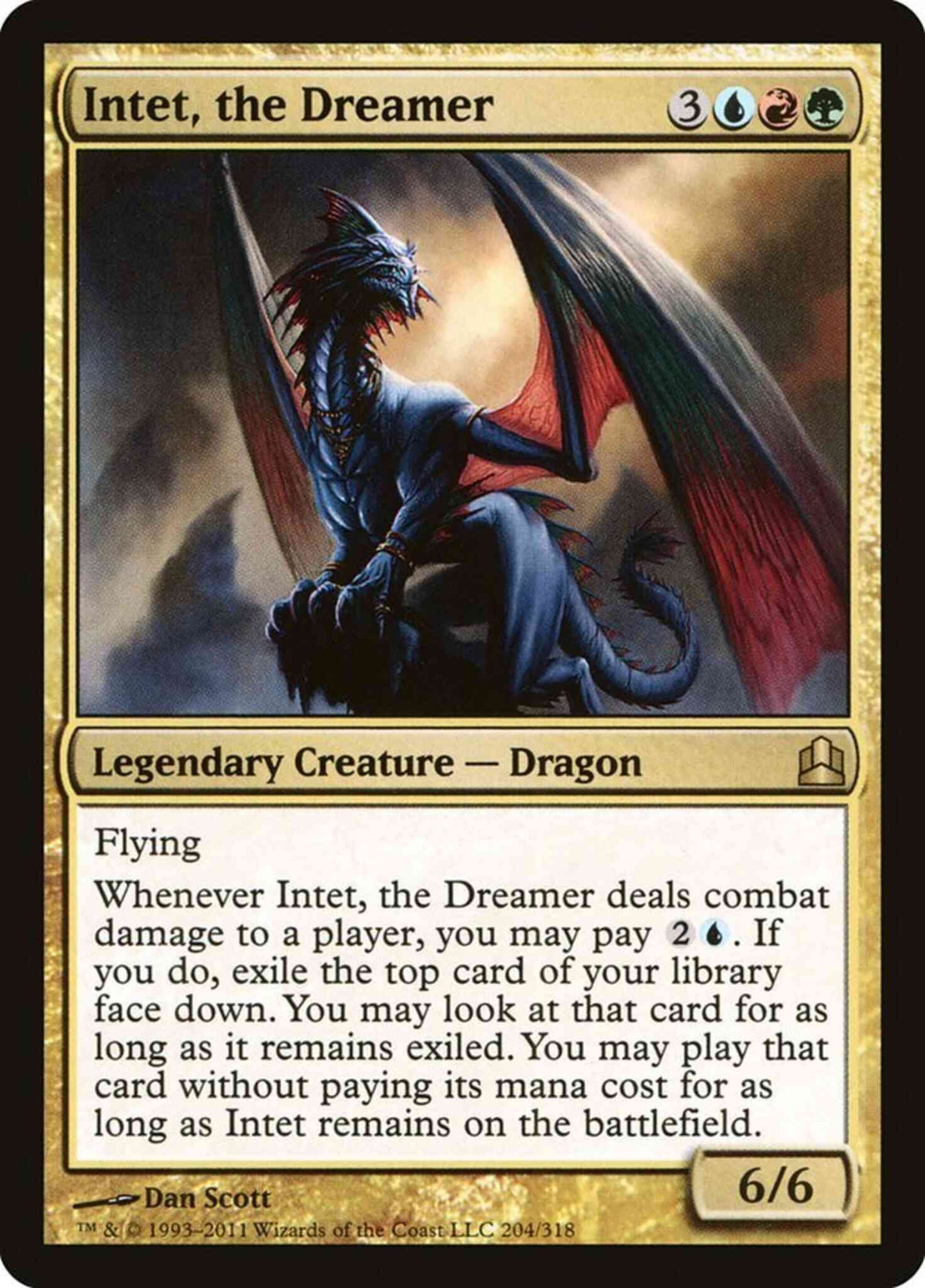 Intet, the Dreamer [204] [Commander 2011] [Non-Foil]