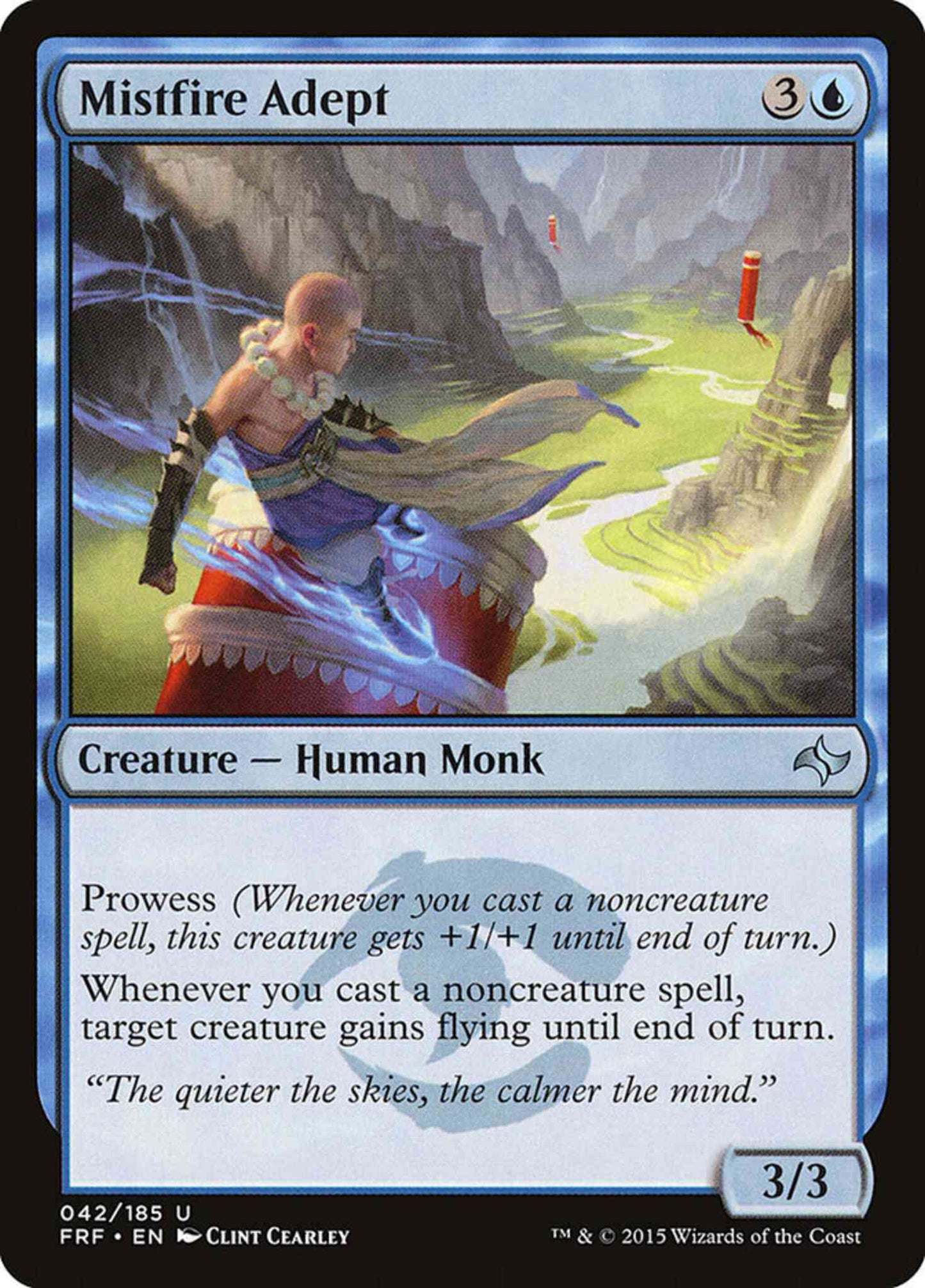 Mistfire Adept [42] [Fate Reforged] [Non-Foil]