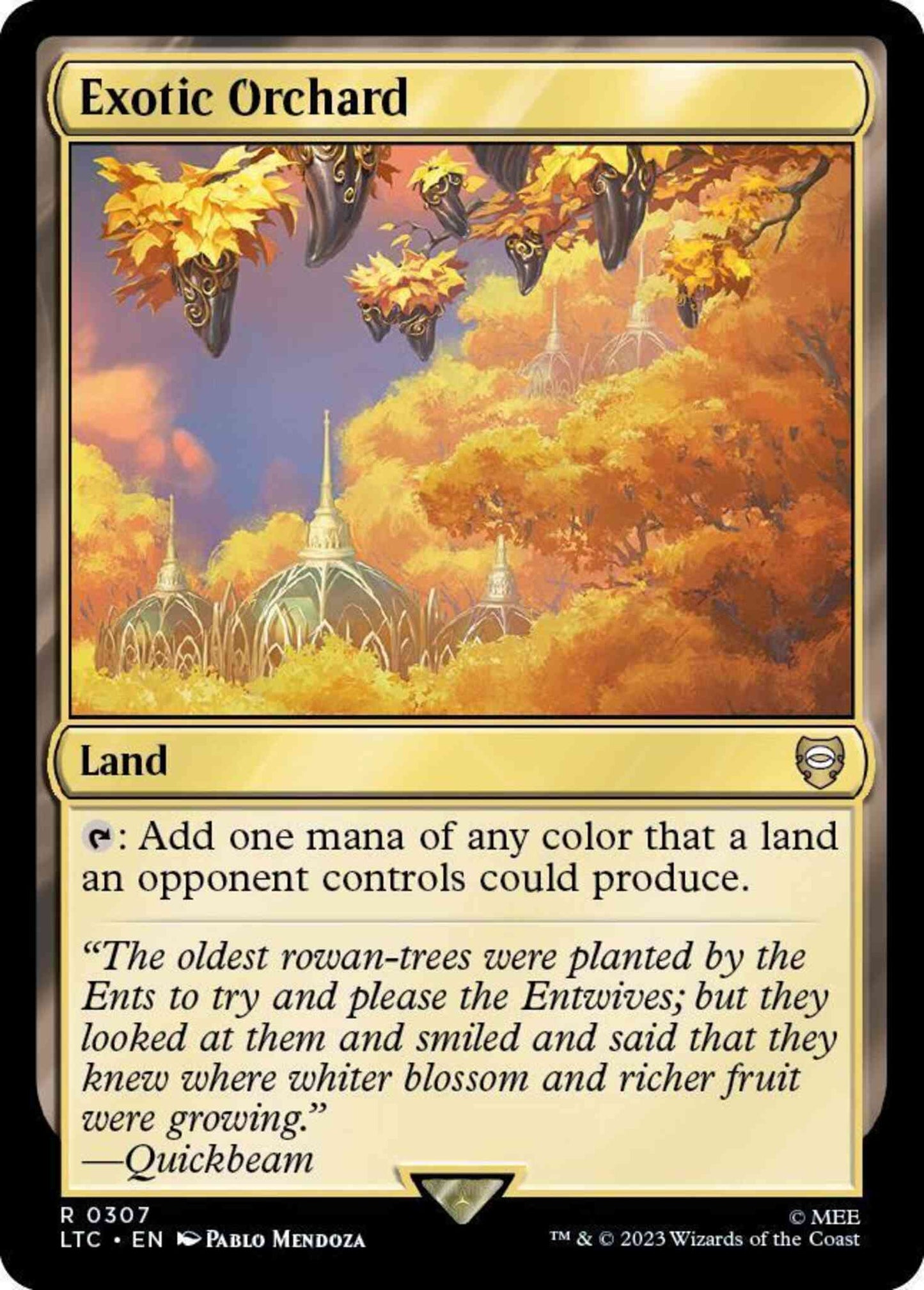 Exotic Orchard [307] [The Lord of the Rings: Tales of Middle-earth: Commander] [Non-Foil]